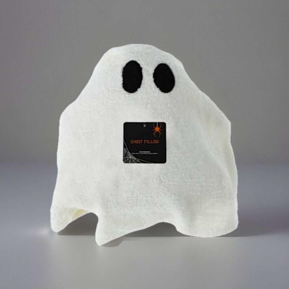 🔥Halloween Plush Ghost Pillow White Super Cute BNWT🔥